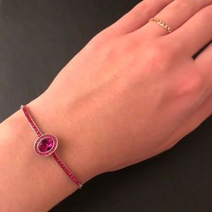Pink Swarovski Bracelet
